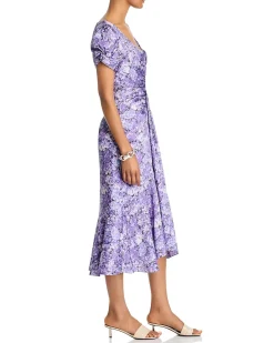 Painted Hydrangea Walker Dress