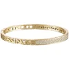 Pave Diamond Mantra Bangle
