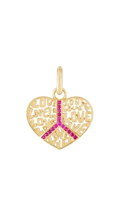 Peace & Love Pendant