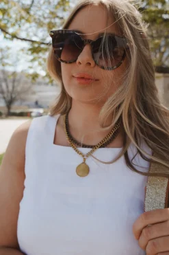 Perfect Curb Smoky 2.3 Necklace