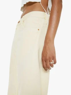 PETITES The Lil' Lemon Twist Sneak Jeans