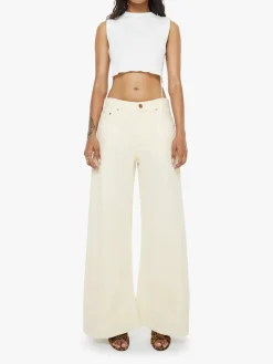 PETITES The Lil' Lemon Twist Sneak Jeans