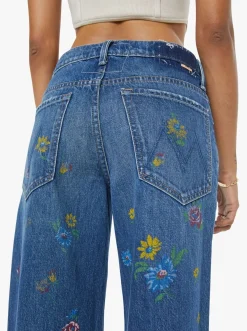 PETITES The Lil' Rerun Zip Sneak Jeans