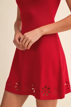 Poppy Embroidered Dress