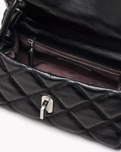 Quilted Mini Dual Shoulder Bag