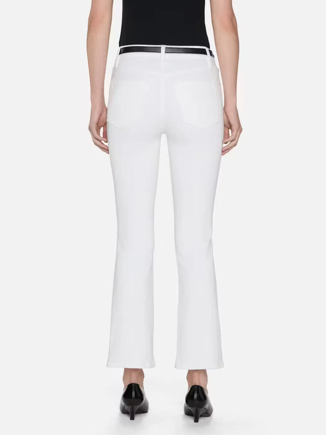 Reboot Crop Jeans in White