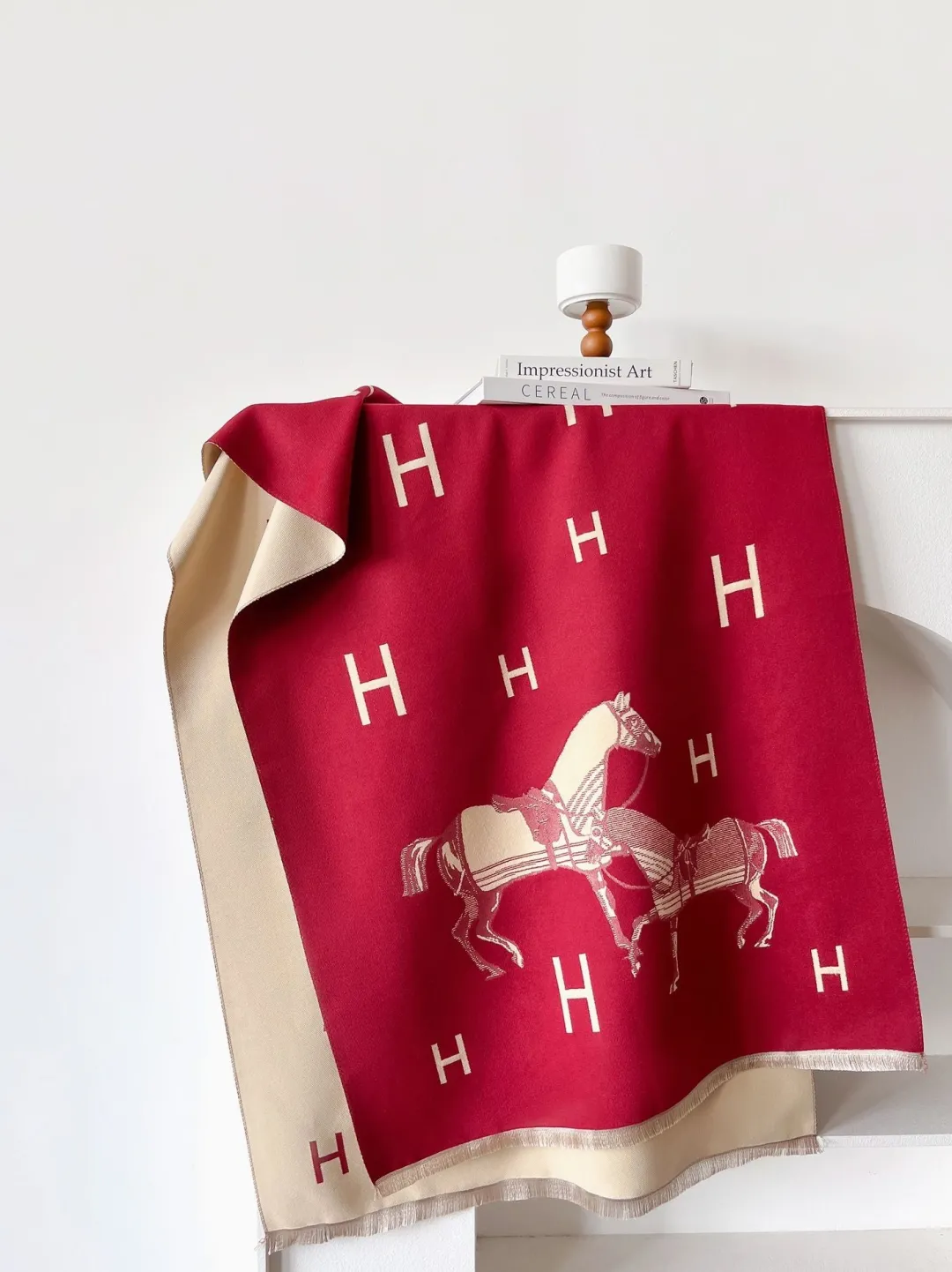 Reversible Wrap Equestrian Red