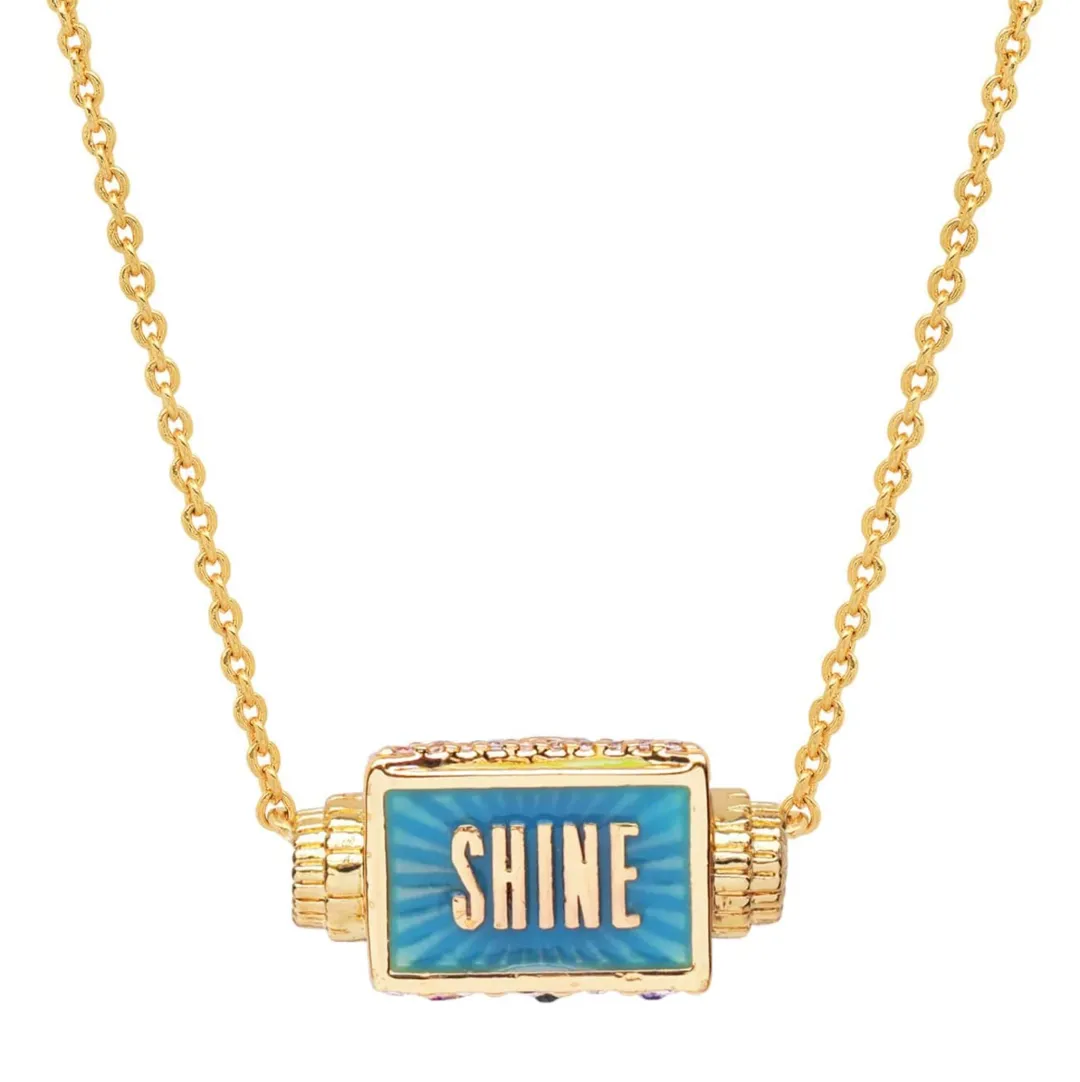 Rise And Shine Spinner Necklace