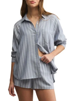 River Plaid Button Up