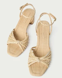 Riya Braided Mid Heel Sandal