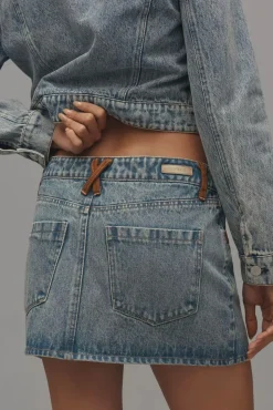 Rodeo Drive Denim Mini Skirt