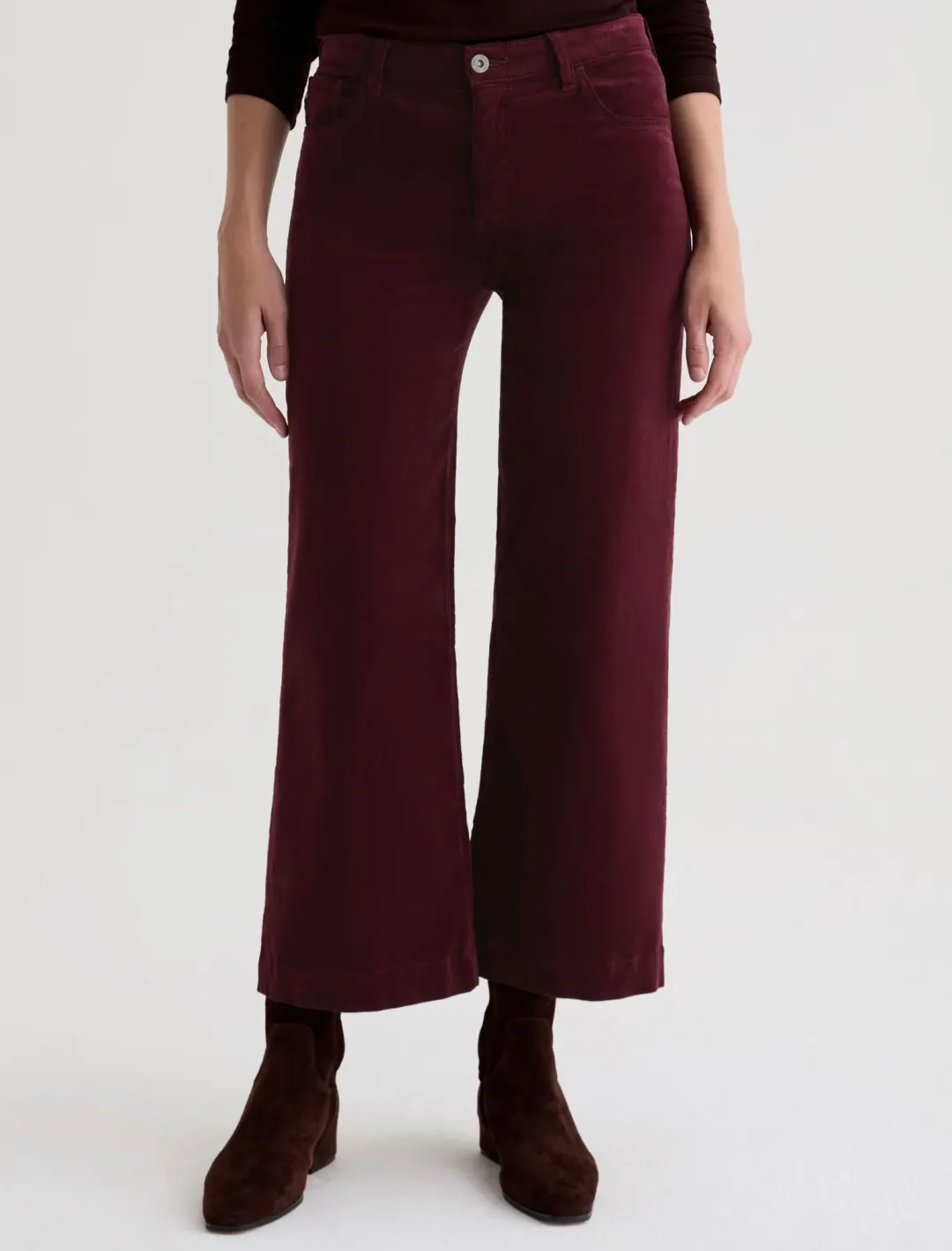 Saige Wide Leg Crop Corduroy Jeans