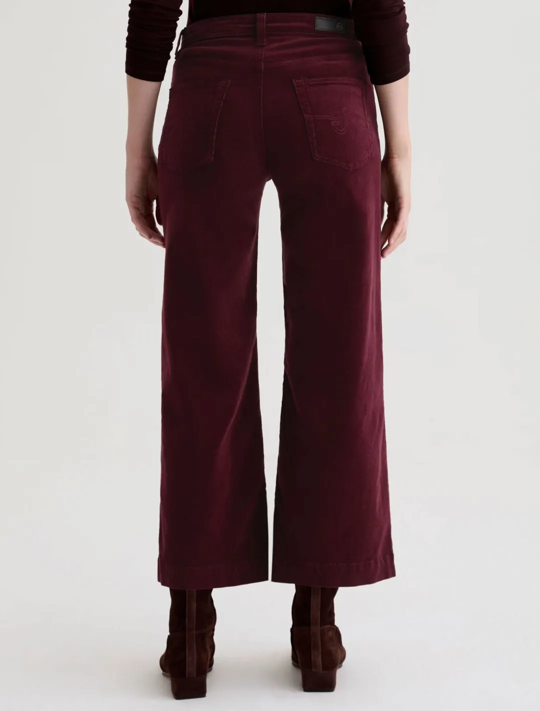 Saige Wide Leg Crop Corduroy Jeans