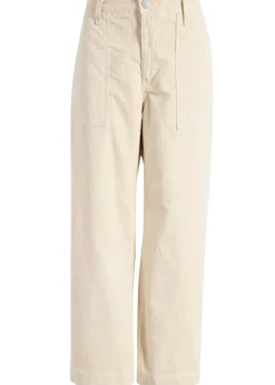 Saige Wide Leg Crop Corduroy Jeans