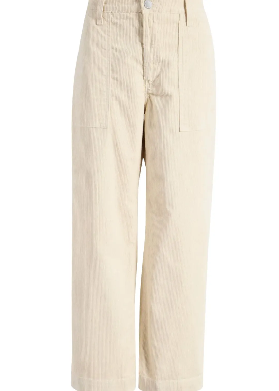 Saige Wide Leg Crop Corduroy Jeans