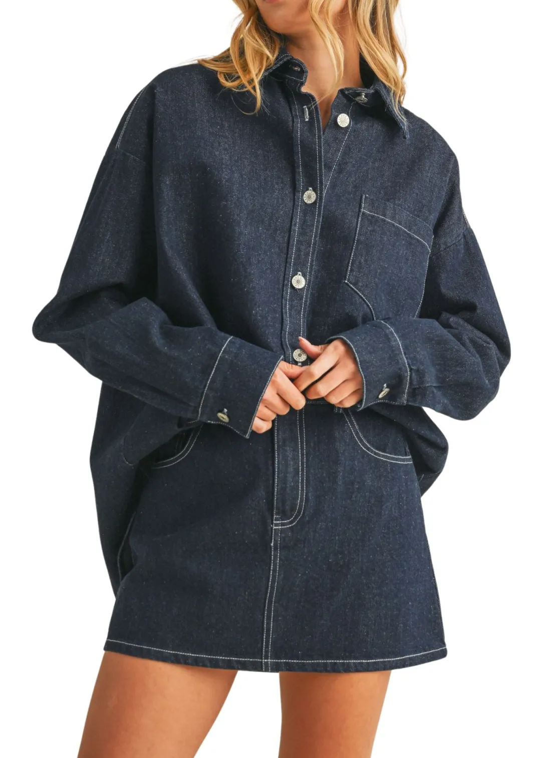 Scarlett Denim Mini Skirt