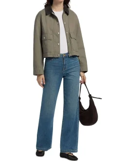 Scottie High Rise Wide Leg Jeans