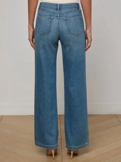 Scottie High Rise Wide Leg Jeans