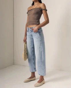 Selena Mid Rise Crop