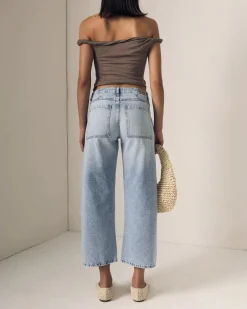 Selena Mid Rise Crop