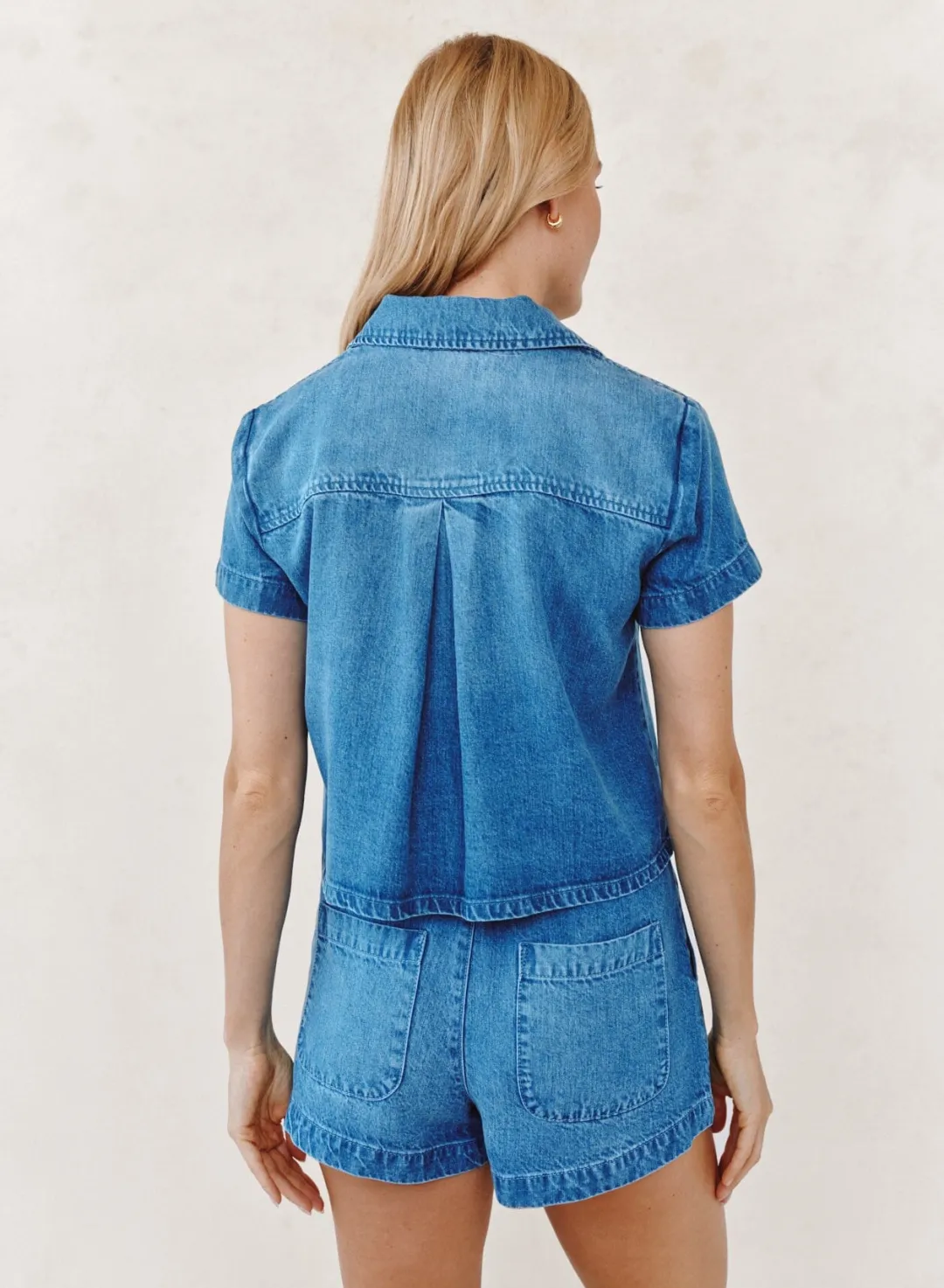 Short Sleeve Flap Pocket Shirt