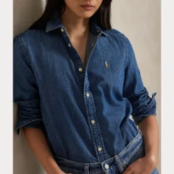 Slim Fit Denim Shirt