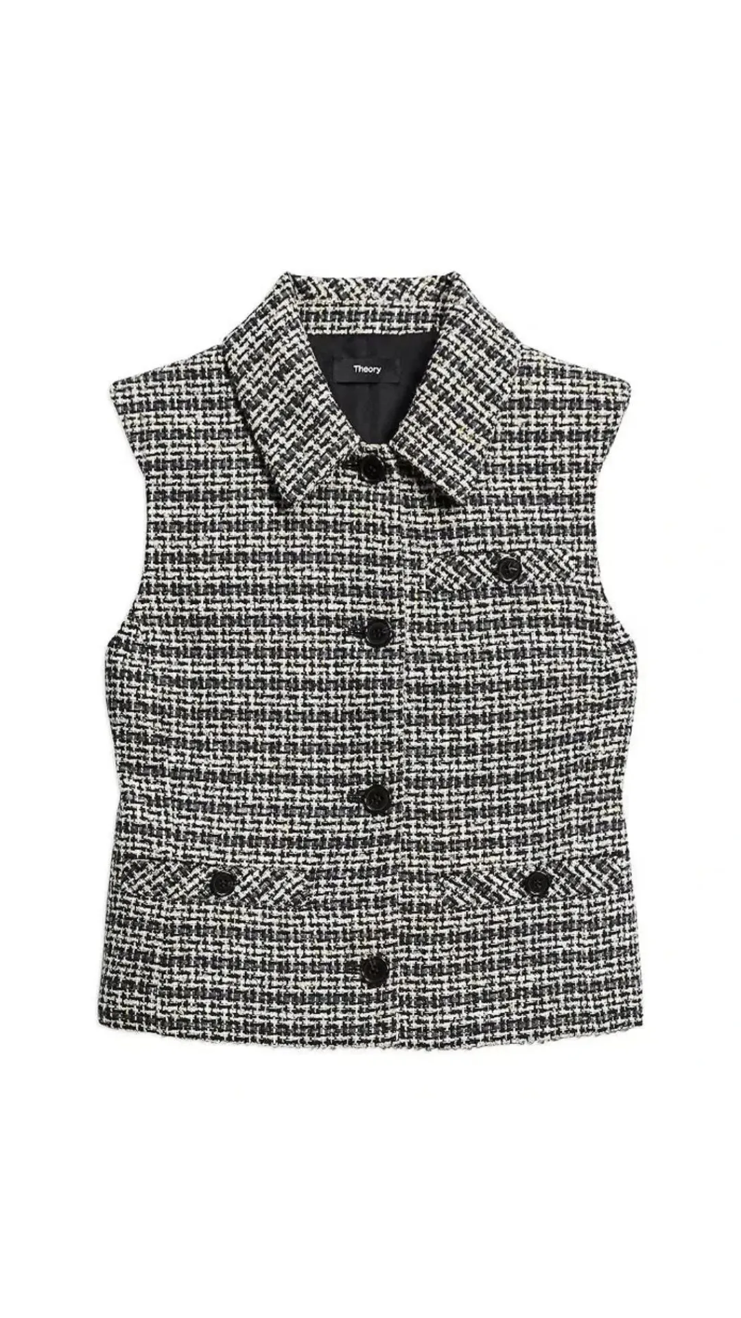 Stripe Tweed Vest