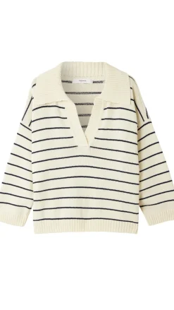 Striped Easy Pullover