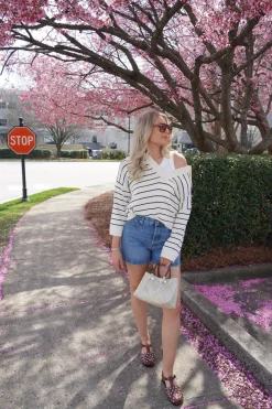 Striped Easy Pullover