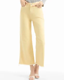 Taylor Cropped Wide Leg Jeans