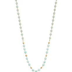 Teal Beaded Necklace