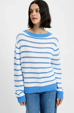 Teddy Stripe Pullover