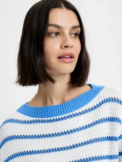 Teddy Stripe Pullover