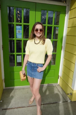 The Ditcher Mini Fray Skirt