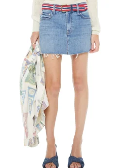 The Ditcher Mini Fray Skirt