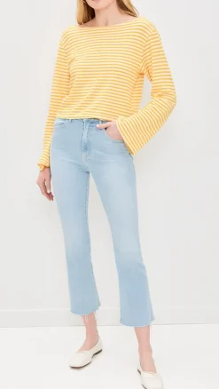 The Hustler Ankle Fray Jeans