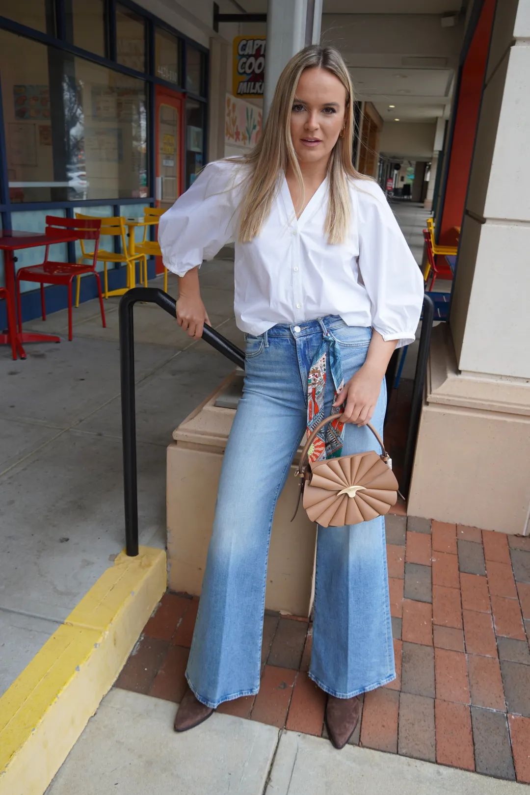 The Hustler Roller Sneak Jeans in I Confess