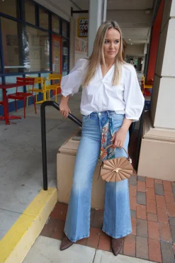 The Hustler Roller Sneak Jeans in I Confess