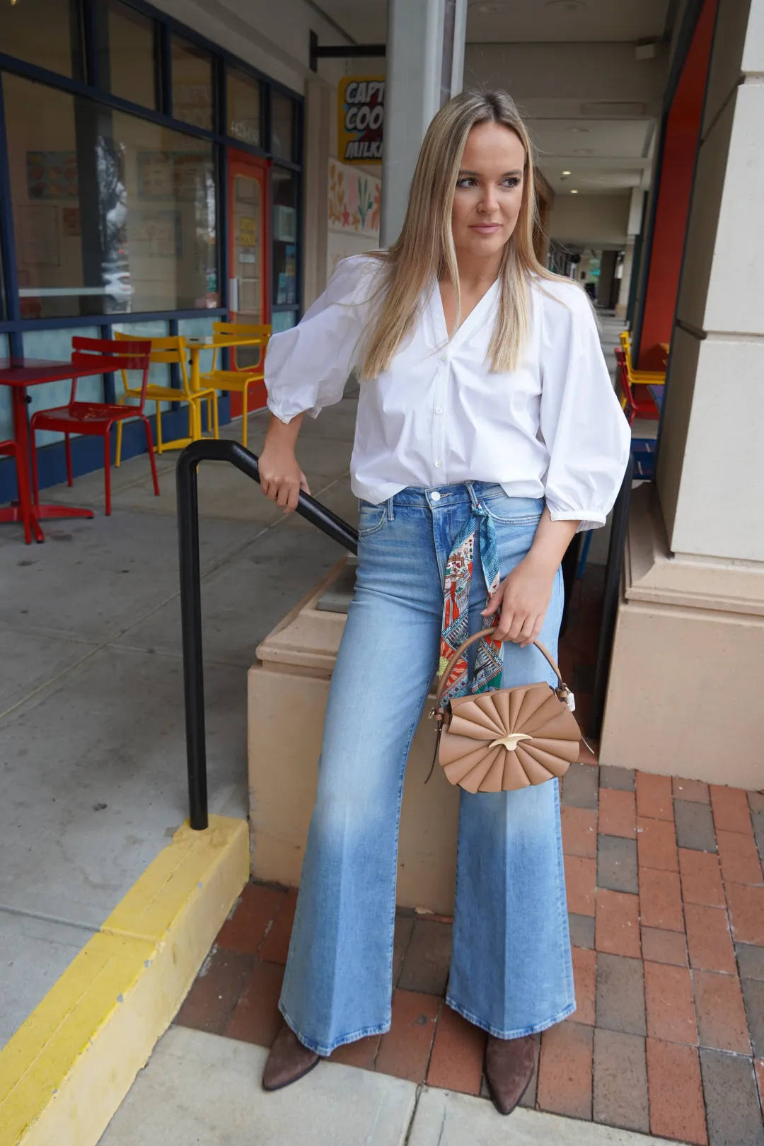 The Hustler Roller Sneak Jeans in I Confess