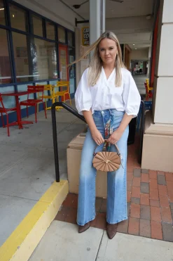 The Hustler Roller Sneak Jeans in I Confess