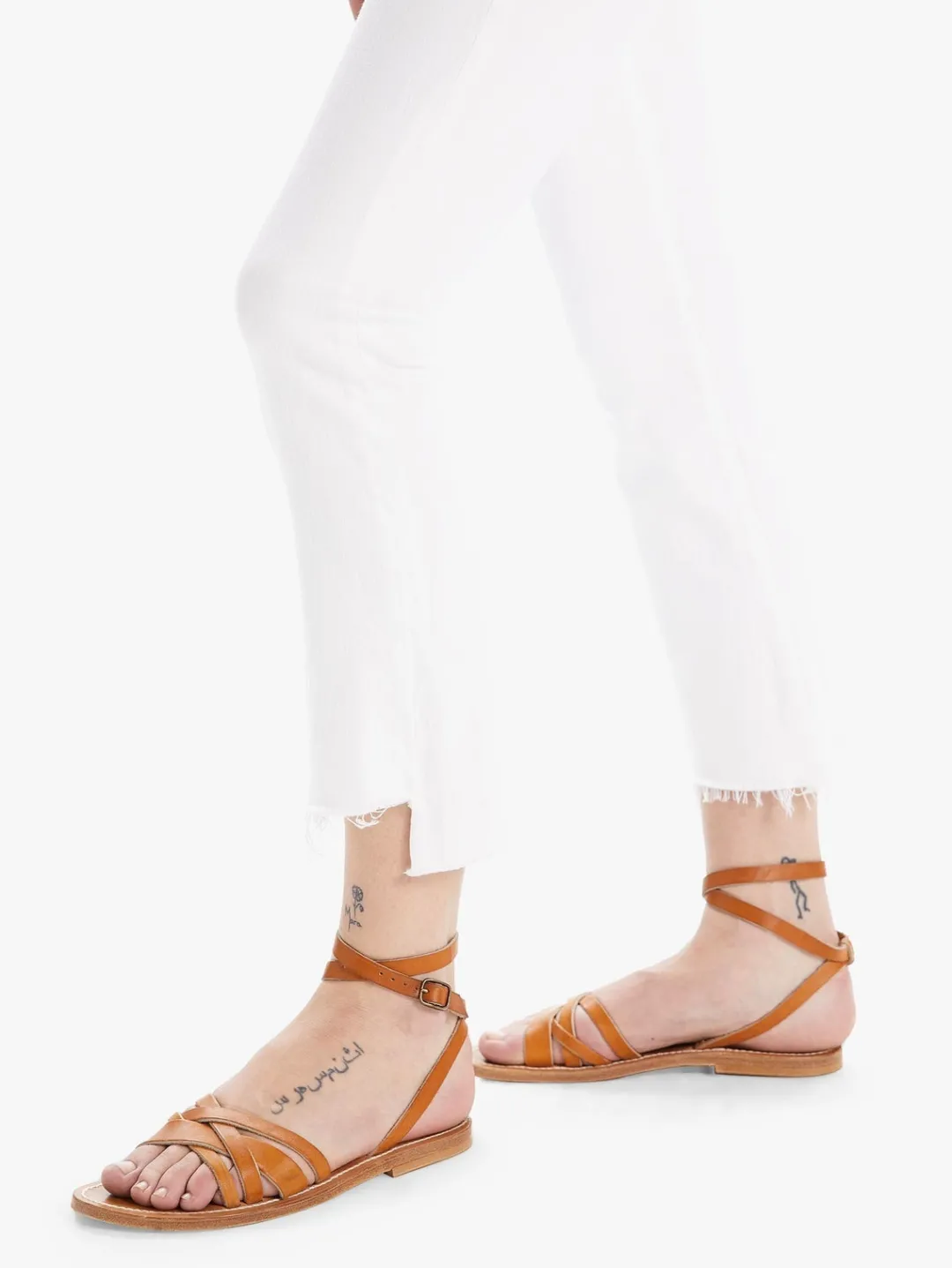 The Insider Crop Step Fray Jeans