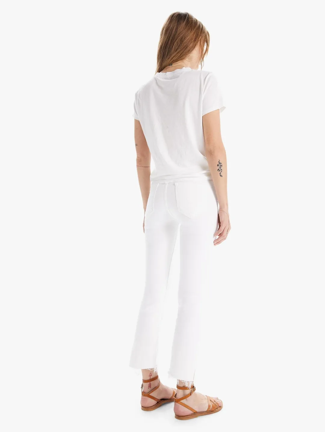 The Insider Crop Step Fray Jeans