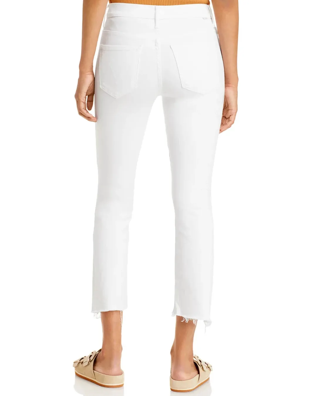 The Insider Crop Step Fray Jeans
