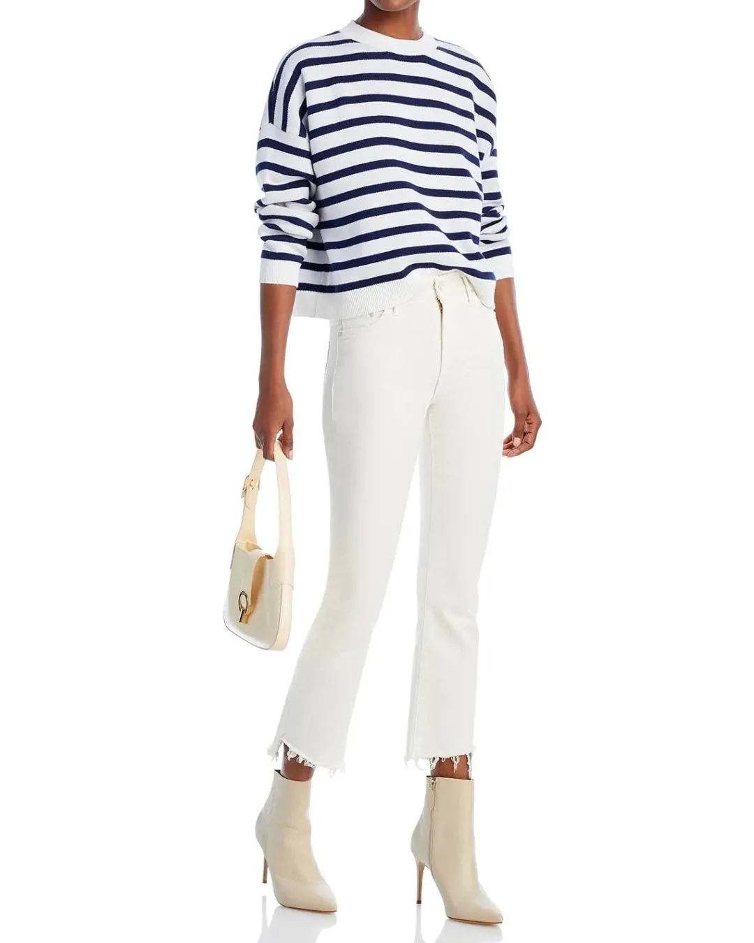 The Insider Crop Step Fray Jeans