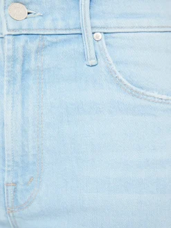 The Mid Rise Dazzler Crop Fray Jeans