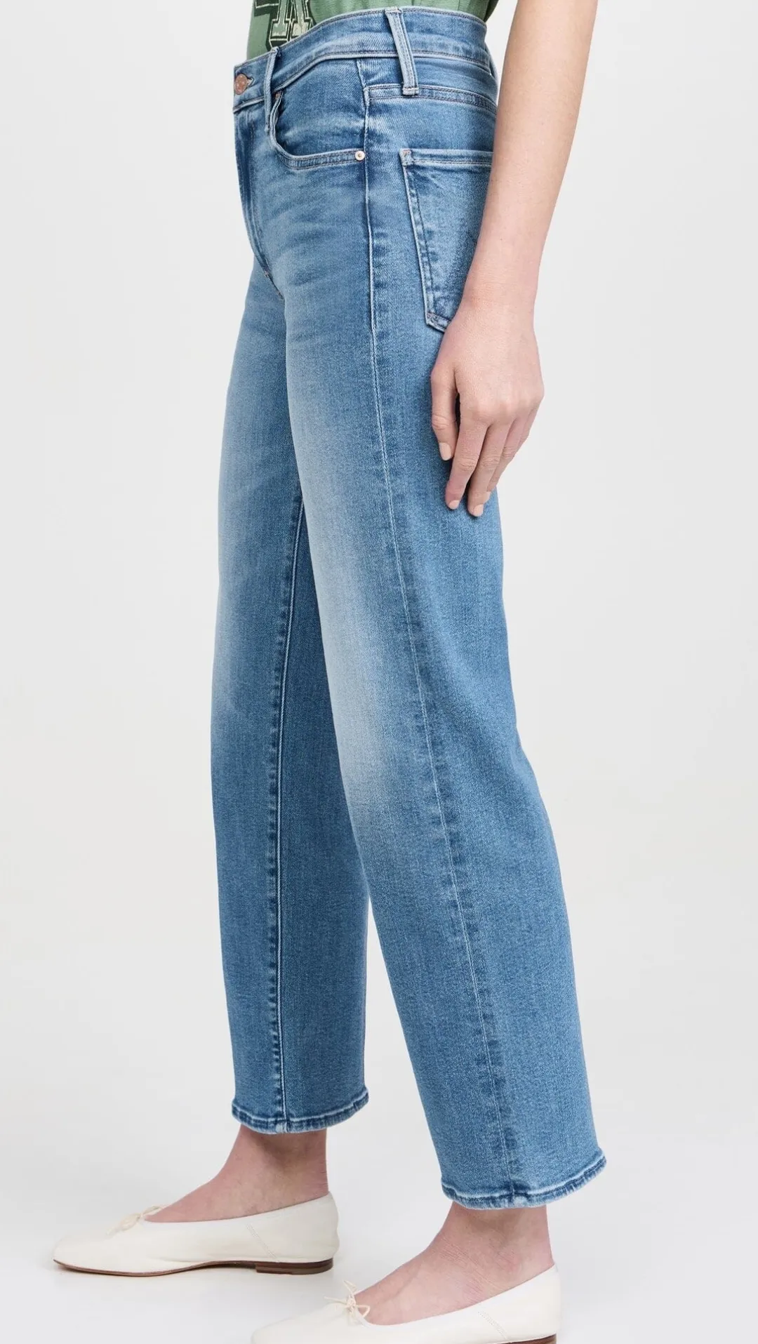The Mid Rise Rambler Zip Ankle Jeans