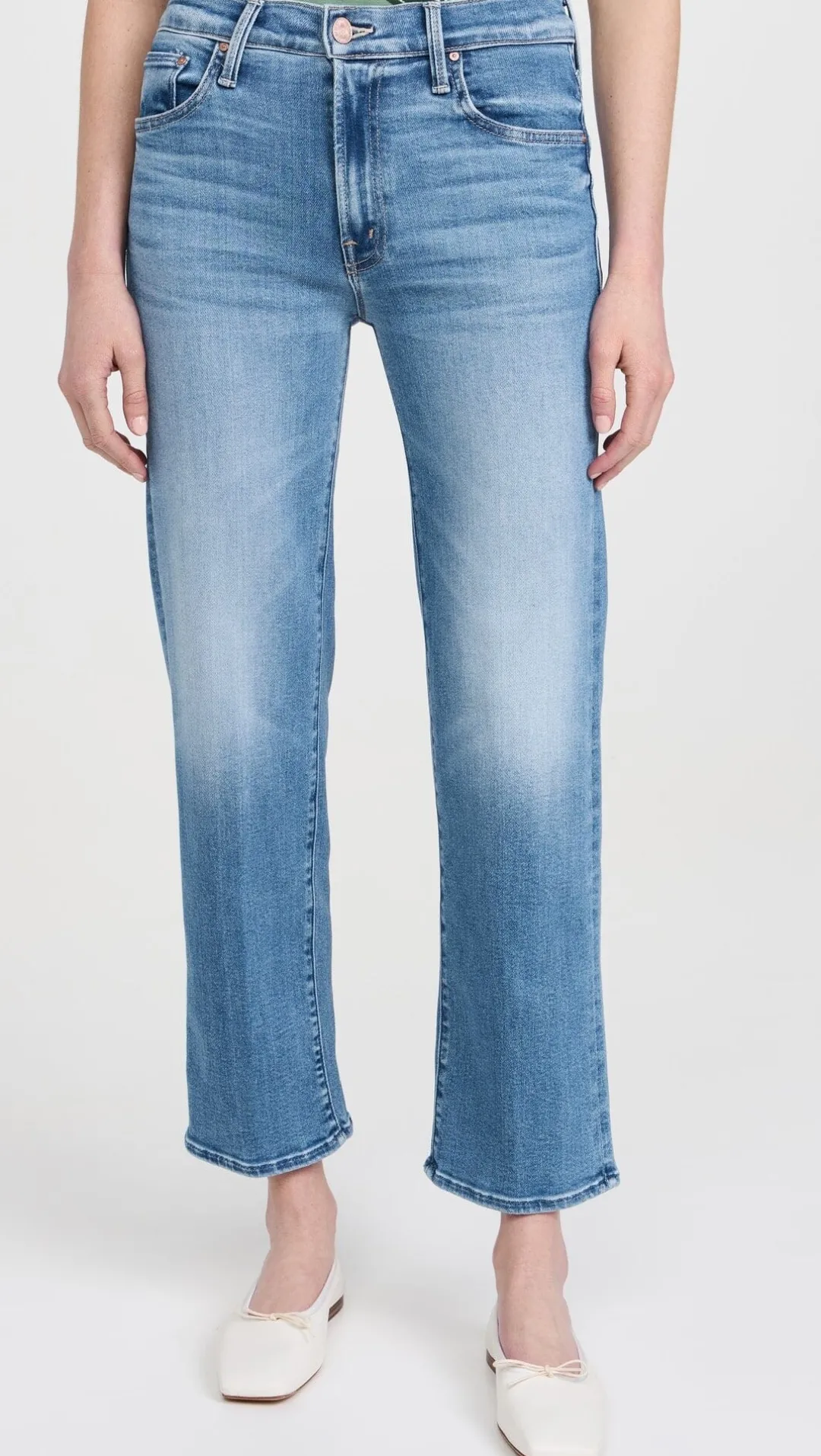 The Mid Rise Rambler Zip Ankle Jeans