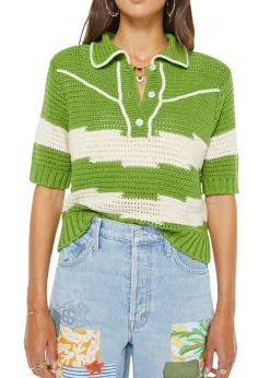 The Short Sleeve Raquette Top