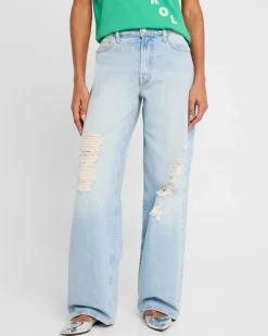 The Spinner Zip Sneak Jeans in Pedal Faster