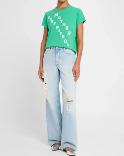 The Spinner Zip Sneak Jeans in Pedal Faster